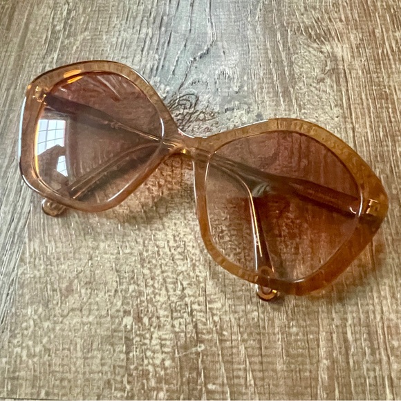 Chloe Sunglasses in Pink and Brown - Picture 15 of 16